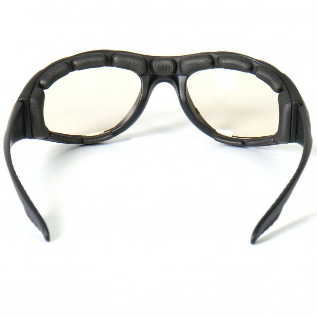 Hot Leathers Hero UV Active Sunglasses w/Transforming Lenses Removable Pads Sunglasses/Goggles - Tophatter Daily Deals