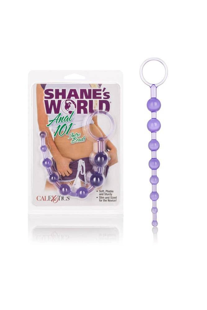 Cal Exotics - Shane's World - Anal 101 Intro Anal Beads - Purple Sex Toy - Tophatter Daily Deals