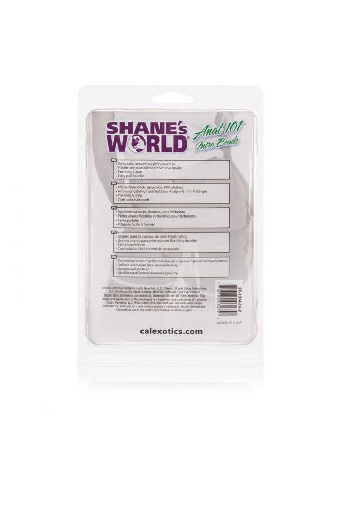 Cal Exotics - Shane's World - Anal 101 Intro Anal Beads - Purple Sex Toy - Tophatter Daily Deals