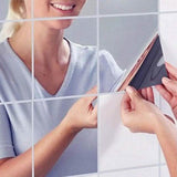 Shapes Wall Mirror Stickers Furniture & Decor - Tophatter Daily Deals