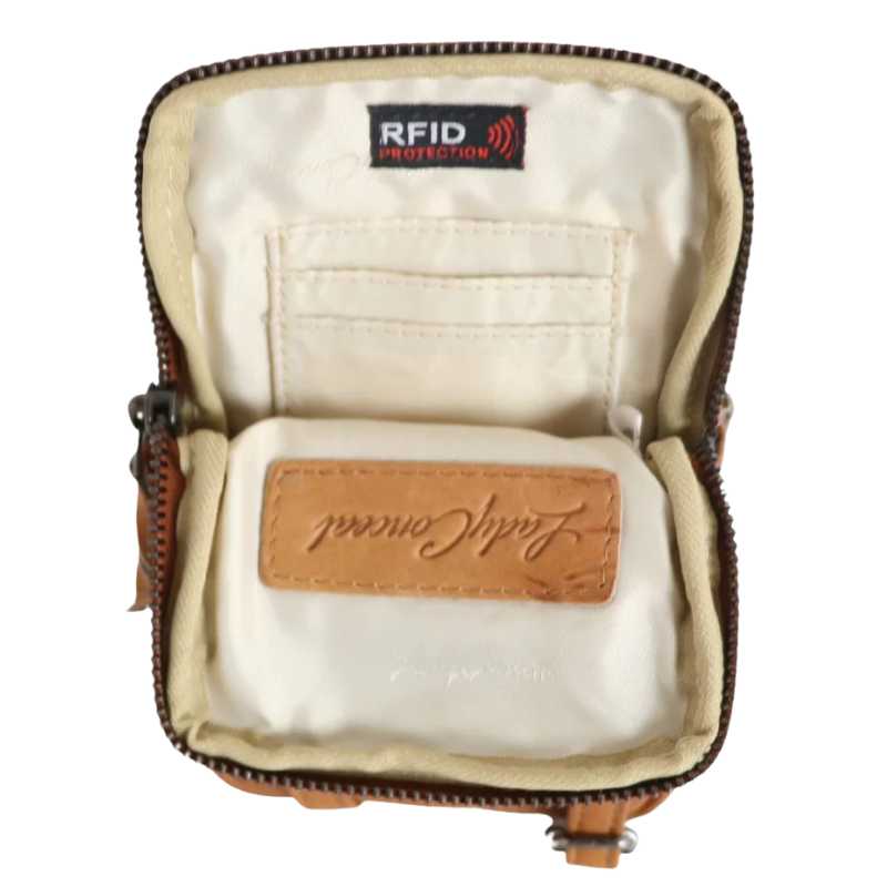 Shay Leather RFID Crossbody Purse Handgun Purses - Tophatter Daily Deals