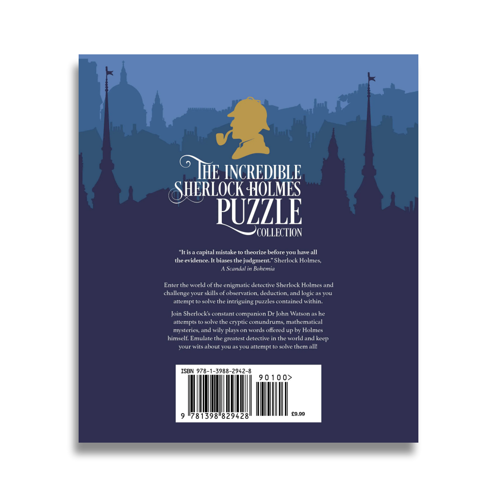 The Incredible Sherlock Holmes Puzzle Collection Book - Tophatter Daily Deals