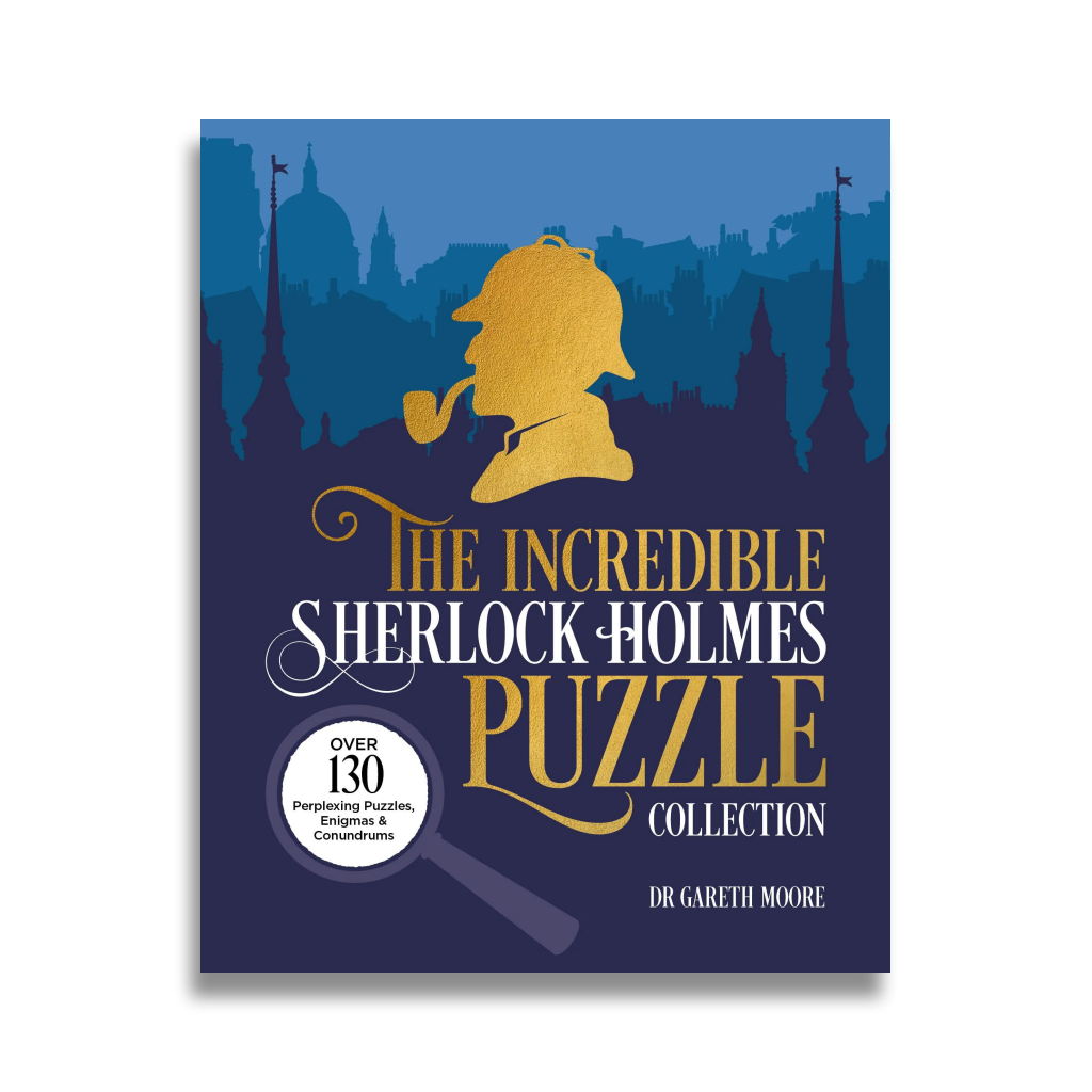 The Incredible Sherlock Holmes Puzzle Collection Book - Tophatter Daily Deals