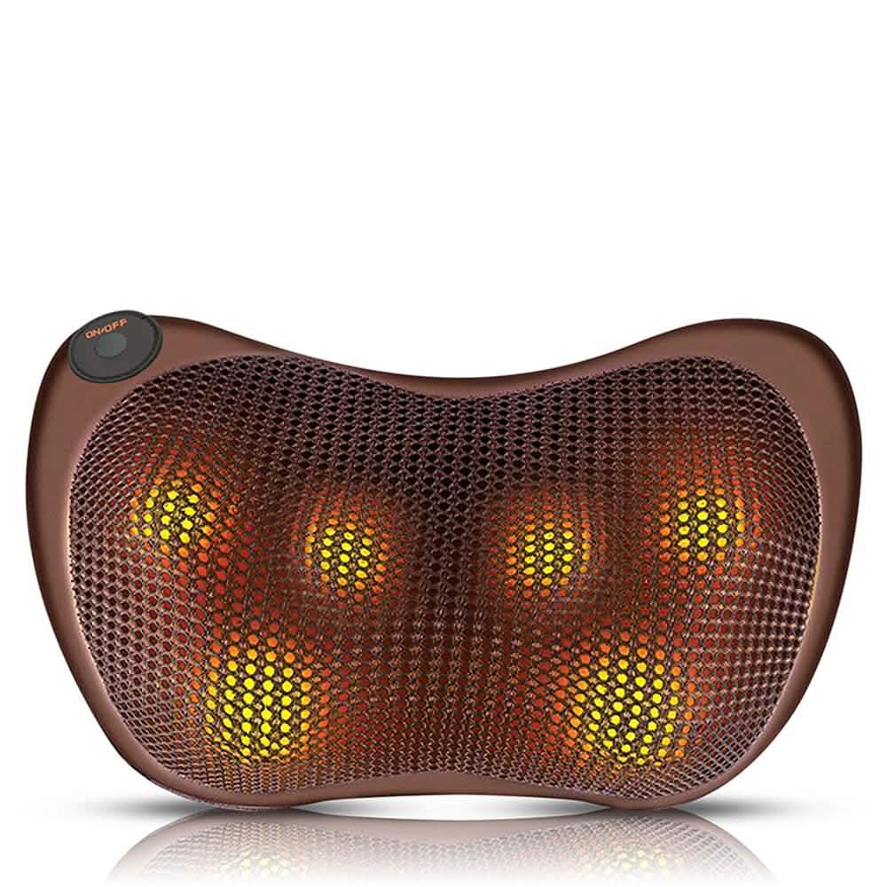 Shiatsu Massage Pillow with Heat Health & Wellness - Tophatter Daily Deals