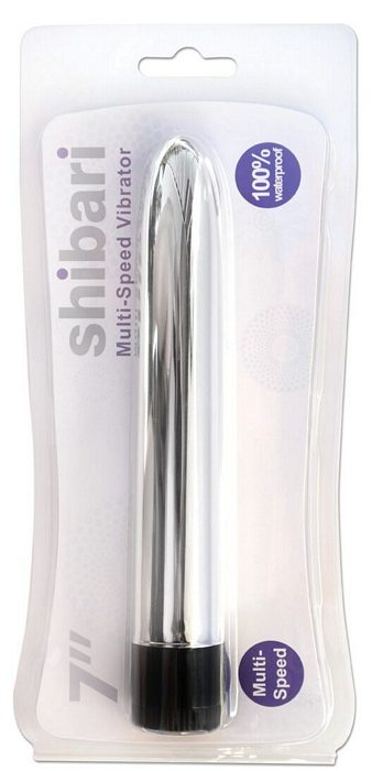SHIBARI 7 MULTI SPEED VIBRATOR SILVER - Tophatter Daily Deals