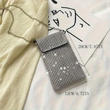 Shimmering Bling Rhinestone Crossbody Purse Handbags & Wallets - Tophatter Daily Deals