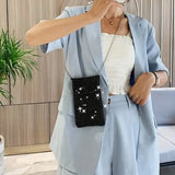 Shimmering Bling Rhinestone Crossbody Purse Handbags & Wallets - Tophatter Daily Deals