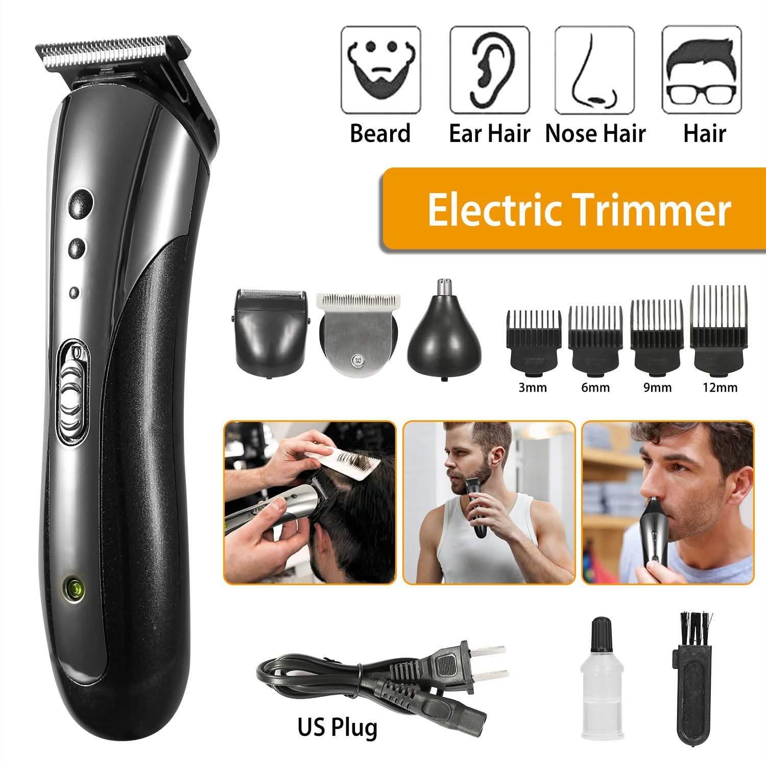 SHINON Men Electric Hair Clipper 3-in-1 Men's Grooming - Tophatter Daily Deals