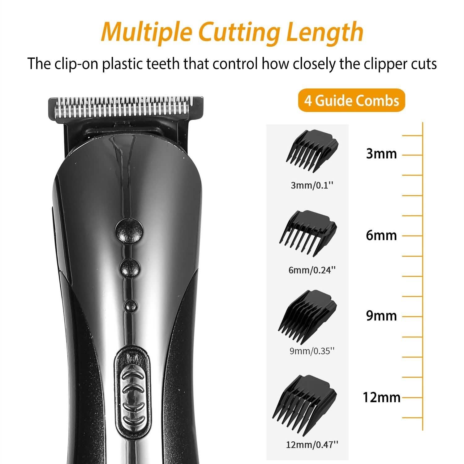 SHINON Men Electric Hair Clipper 3-in-1 Men's Grooming - Tophatter Daily Deals