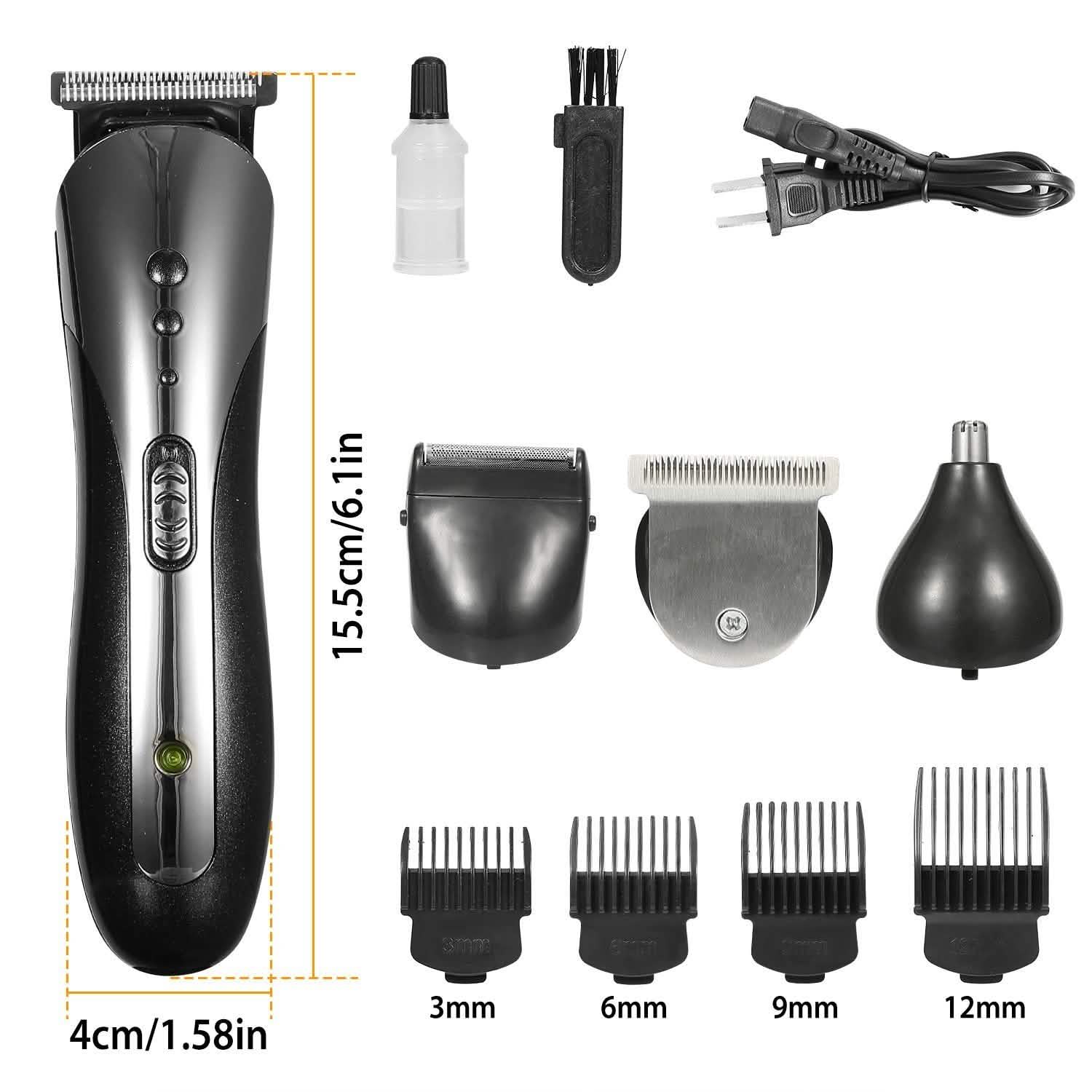 SHINON Men Electric Hair Clipper 3-in-1 Men's Grooming - Tophatter Daily Deals