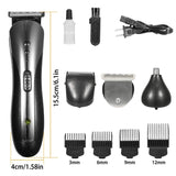 SHINON Men Electric Hair Clipper 3-in-1 Men's Grooming - Tophatter Daily Deals