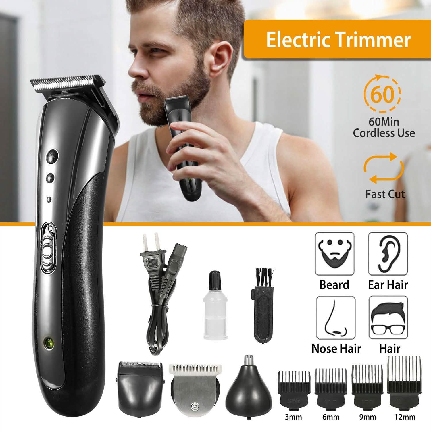SHINON Men Electric Hair Clipper 3-in-1 Men's Grooming - Tophatter Daily Deals