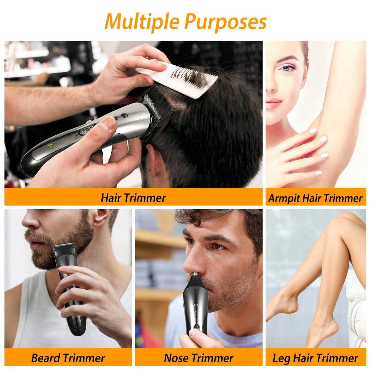 SHINON Men Electric Hair Clipper 3-in-1 Men's Grooming - Tophatter Daily Deals
