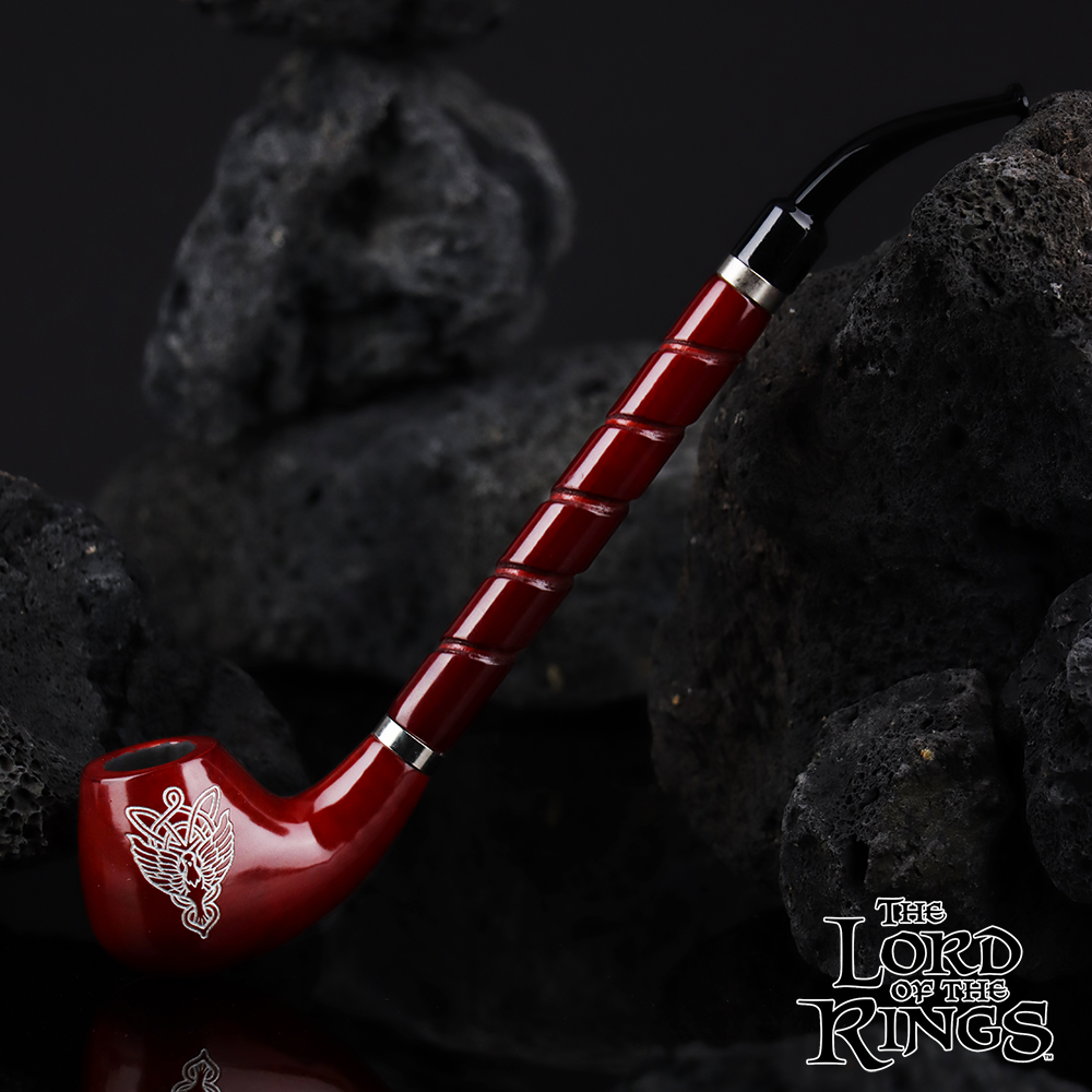 EVENSTAR™ Smoking Pipe | Shire Pipes™ x The Lord of the Rings™ Traditional Pipes - Tophatter Daily Deals