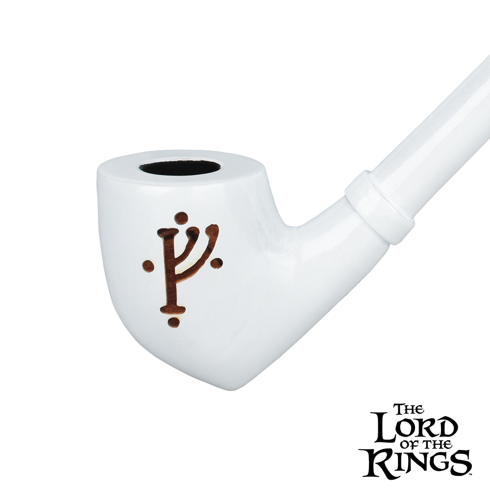 GANDALF THE WHITE™ Smoking Pipe | Shire Pipes™ x The Lord of the Rings™ Traditional Pipes - Tophatter Daily Deals