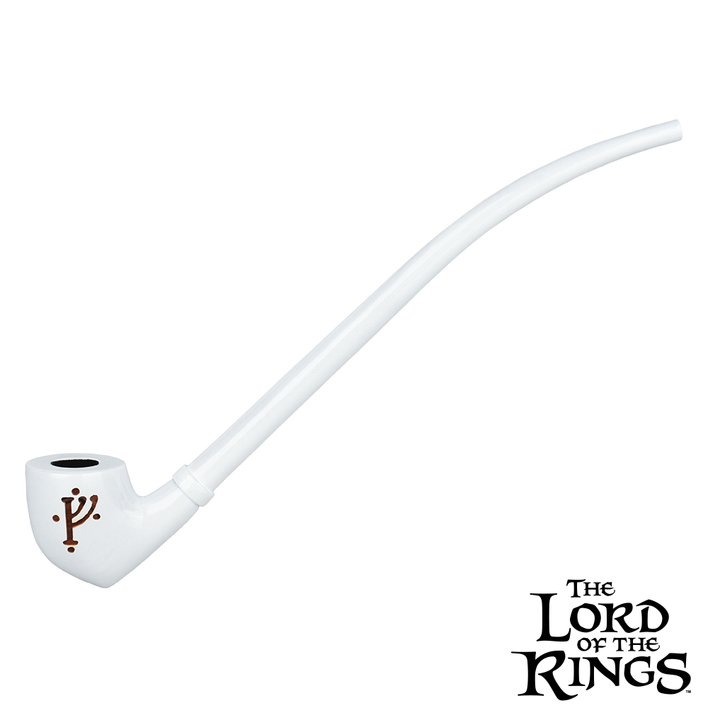 GANDALF THE WHITE™ Smoking Pipe | Shire Pipes™ x The Lord of the Rings™ Traditional Pipes - Tophatter Daily Deals