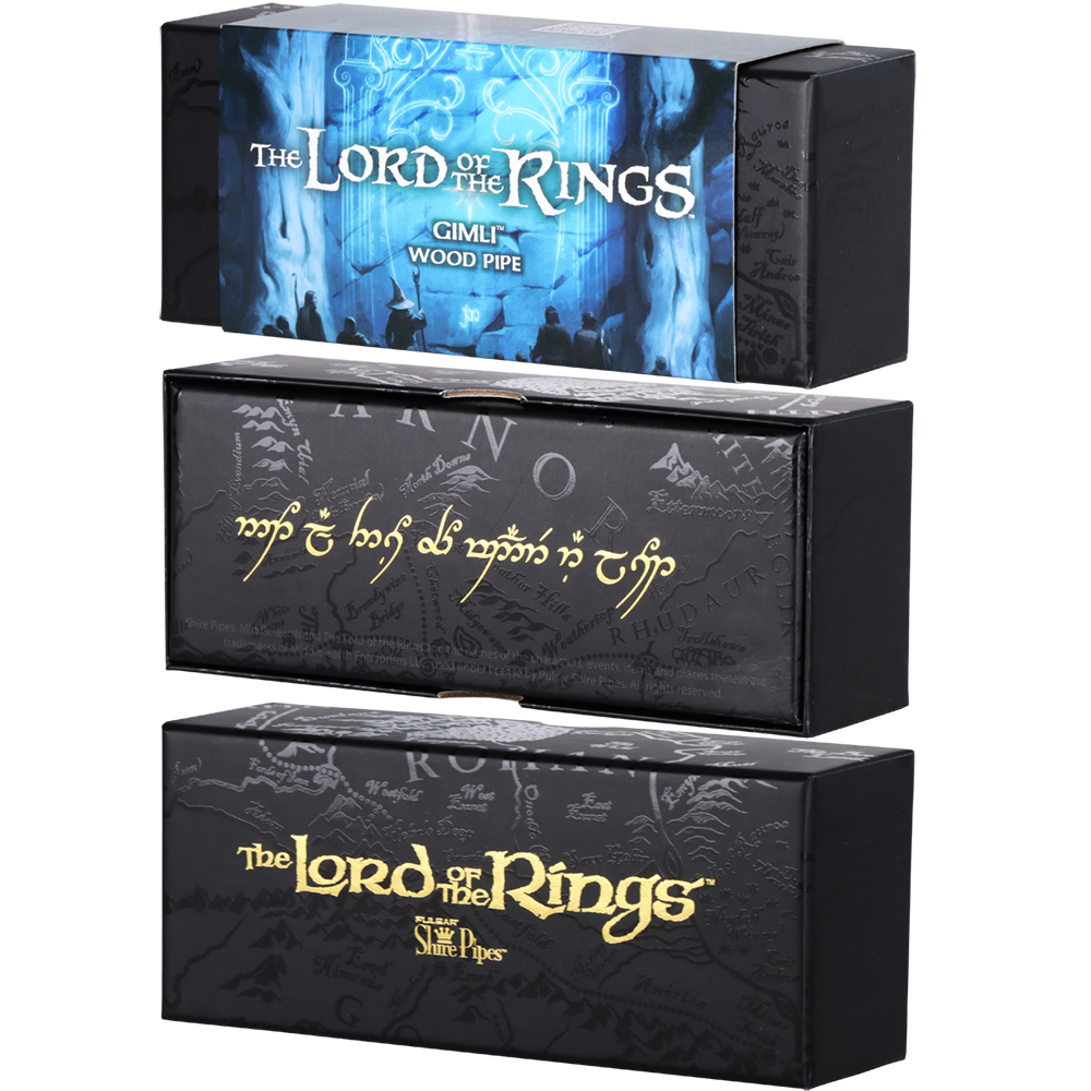 GIMLI™ Smoking Pipe | Shire Pipes™ x The Lord of the Rings™ Traditional Pipes - Tophatter Daily Deals
