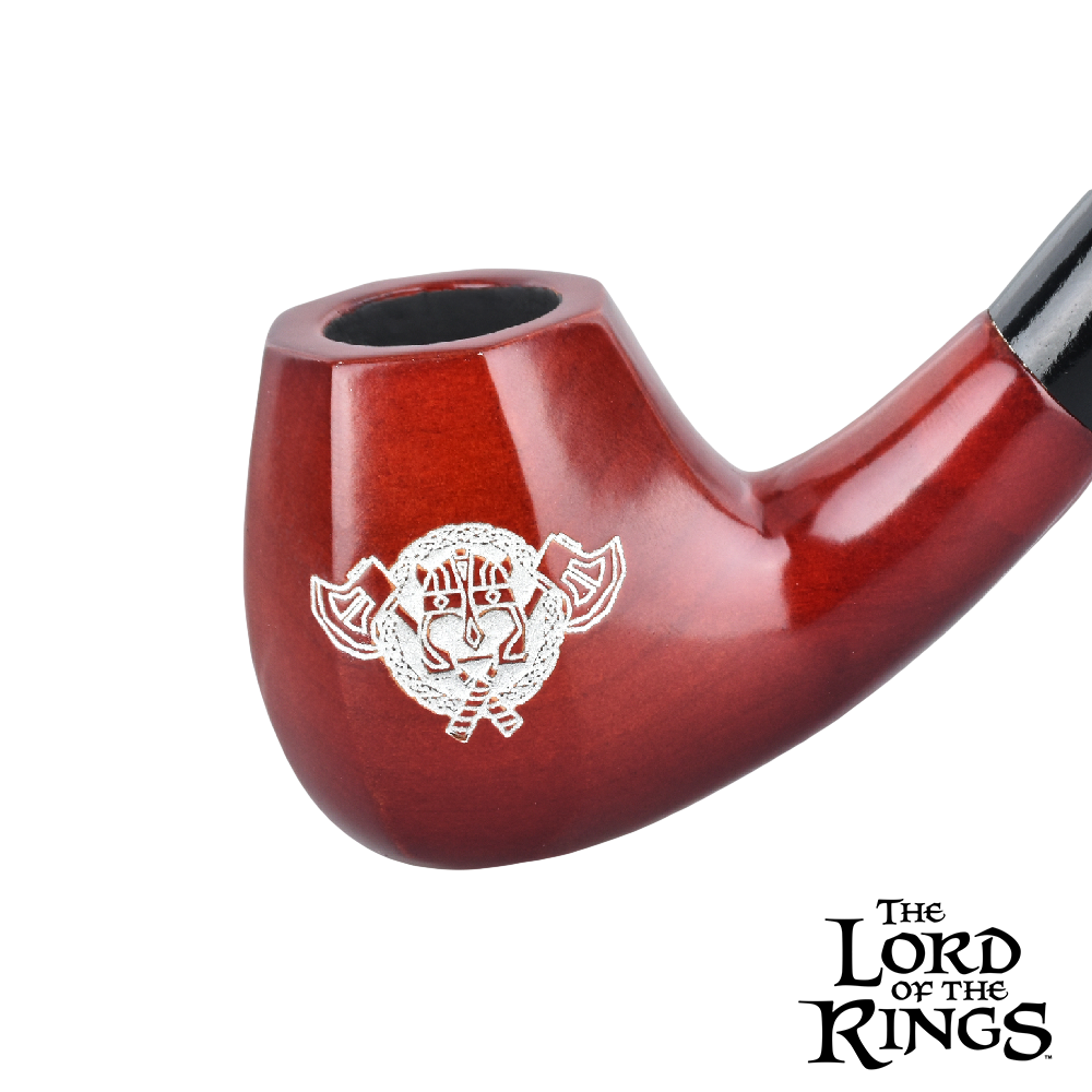 GIMLI™ Smoking Pipe | Shire Pipes™ x The Lord of the Rings™ Traditional Pipes - Tophatter Daily Deals