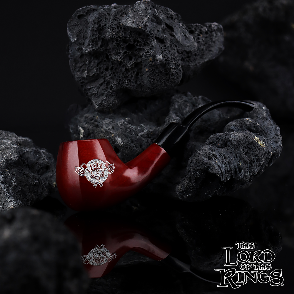 GIMLI™ Smoking Pipe | Shire Pipes™ x The Lord of the Rings™ Traditional Pipes - Tophatter Daily Deals