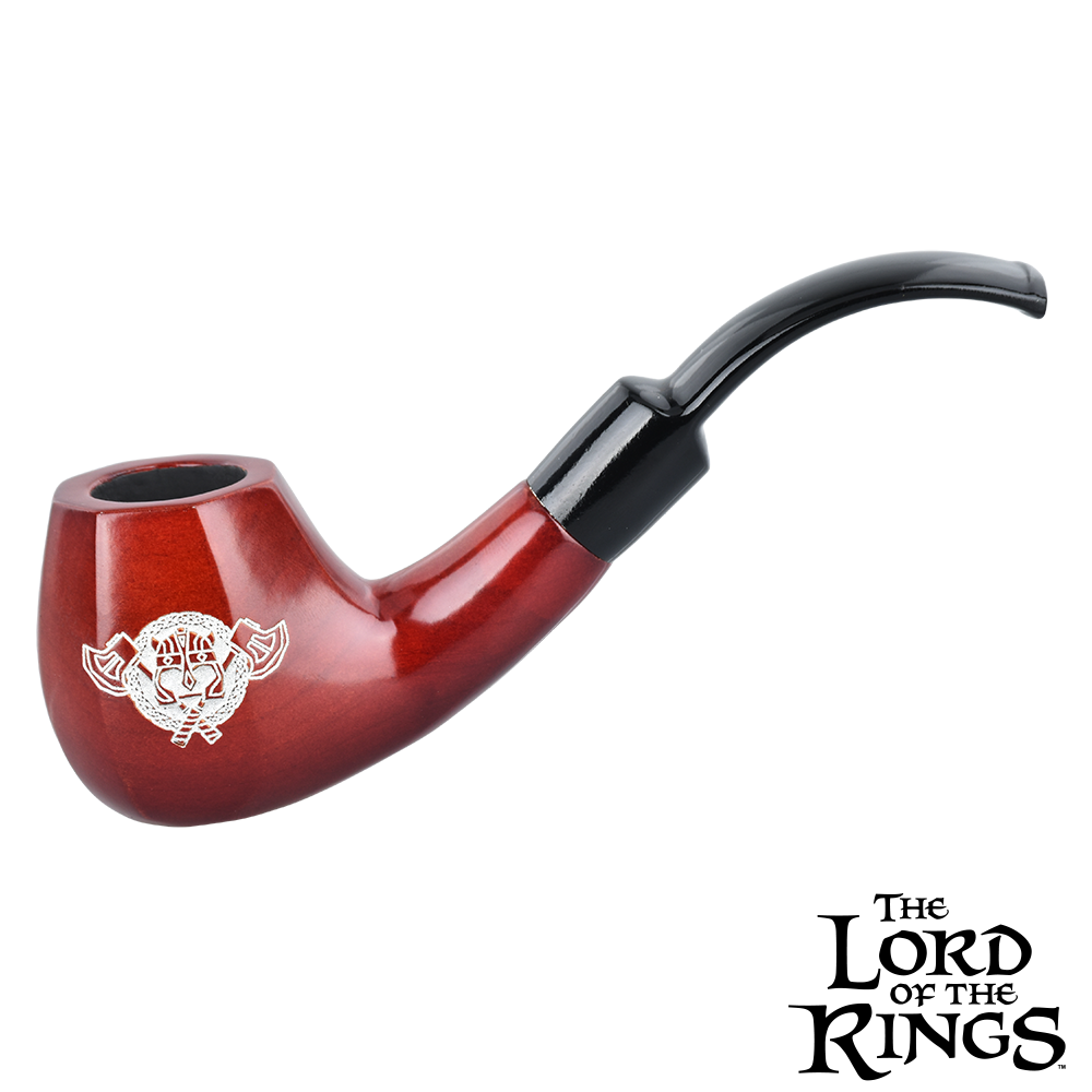 GIMLI™ Smoking Pipe | Shire Pipes™ x The Lord of the Rings™ Traditional Pipes - Tophatter Daily Deals