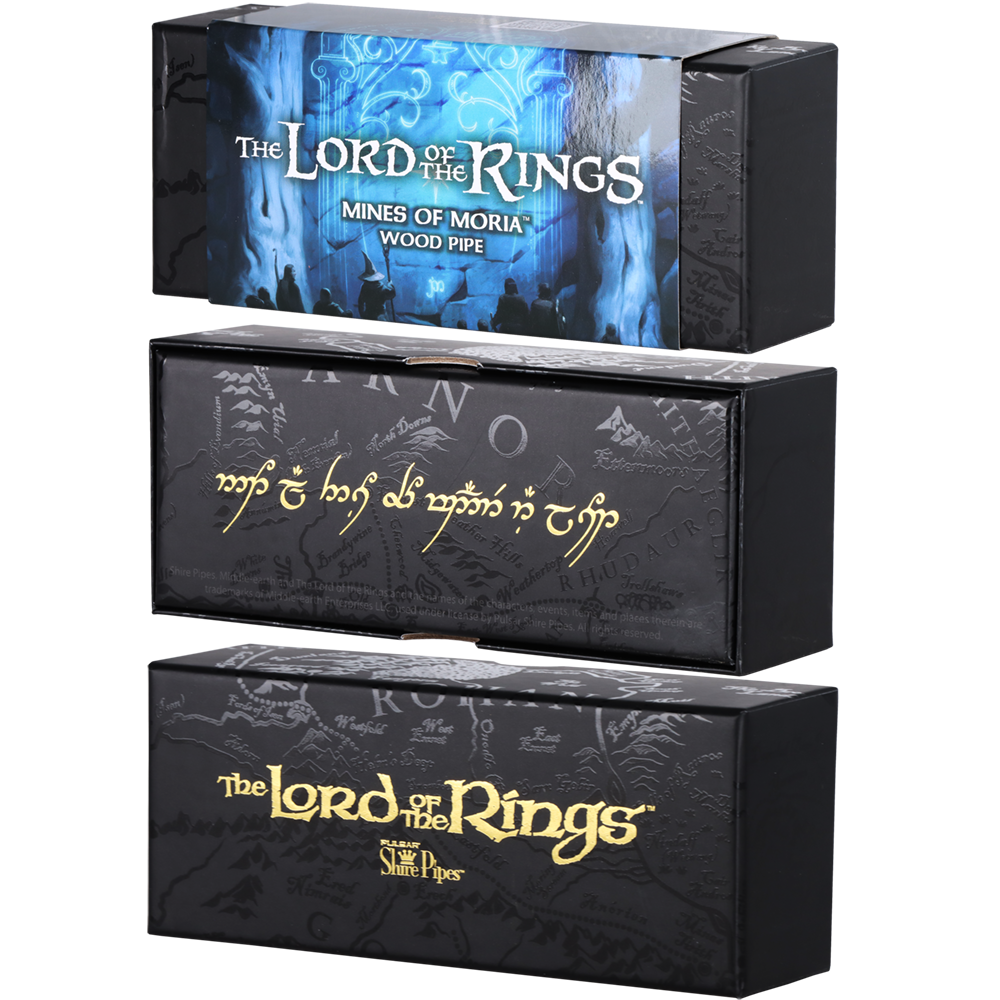 MINES OF MORIA™ Smoking Pipe | Shire Pipes™ x The Lord of the Rings™ Traditional Pipes - Tophatter Daily Deals