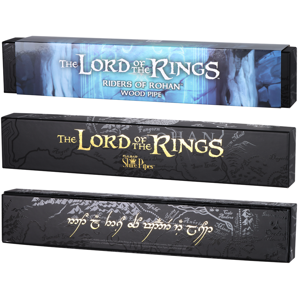RIDERS OF ROHAN™ Smoking Pipe | Shire Pipes™ x The Lord of the Rings™ Traditional Pipes - Tophatter Daily Deals