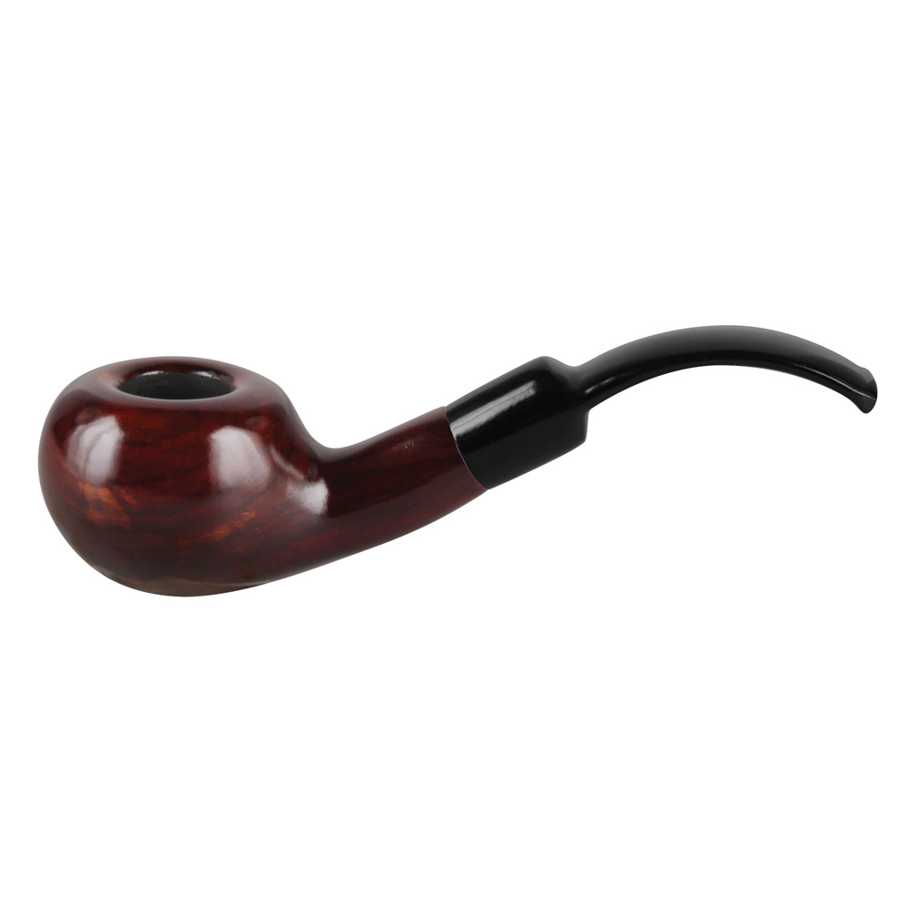 Shire Pipes Bent Tomato Smoking Pipe | The Excursionist Traditional Pipes - Tophatter Daily Deals