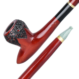 Shire Pipes Engraved Cavalier Smoking Pipe | The Rite Traditional Pipes - Tophatter Daily Deals