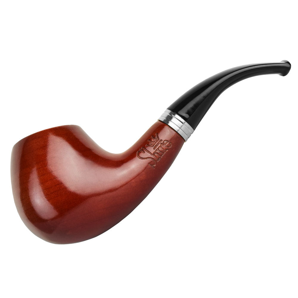 Shire Pipes Bent Brandy Smoking Pipe | The Snifter Traditional Pipes - Tophatter Daily Deals
