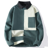 Fashion Shirt Fake Collar Knit Pullovers Men's Clothing - Tophatter Daily Deals