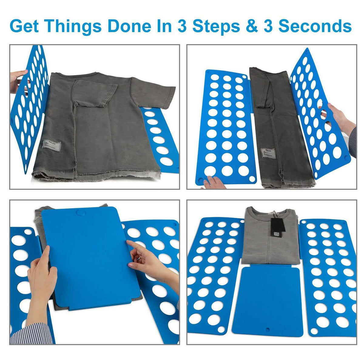 Shirt Folding Board Storage & Organization - Tophatter Daily Deals