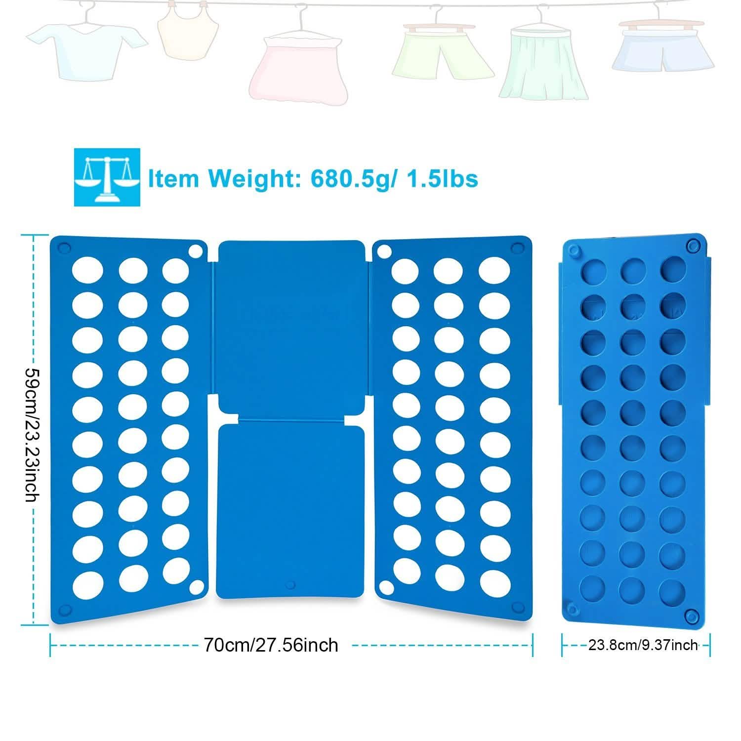 Shirt Folding Board Storage & Organization - Tophatter Daily Deals