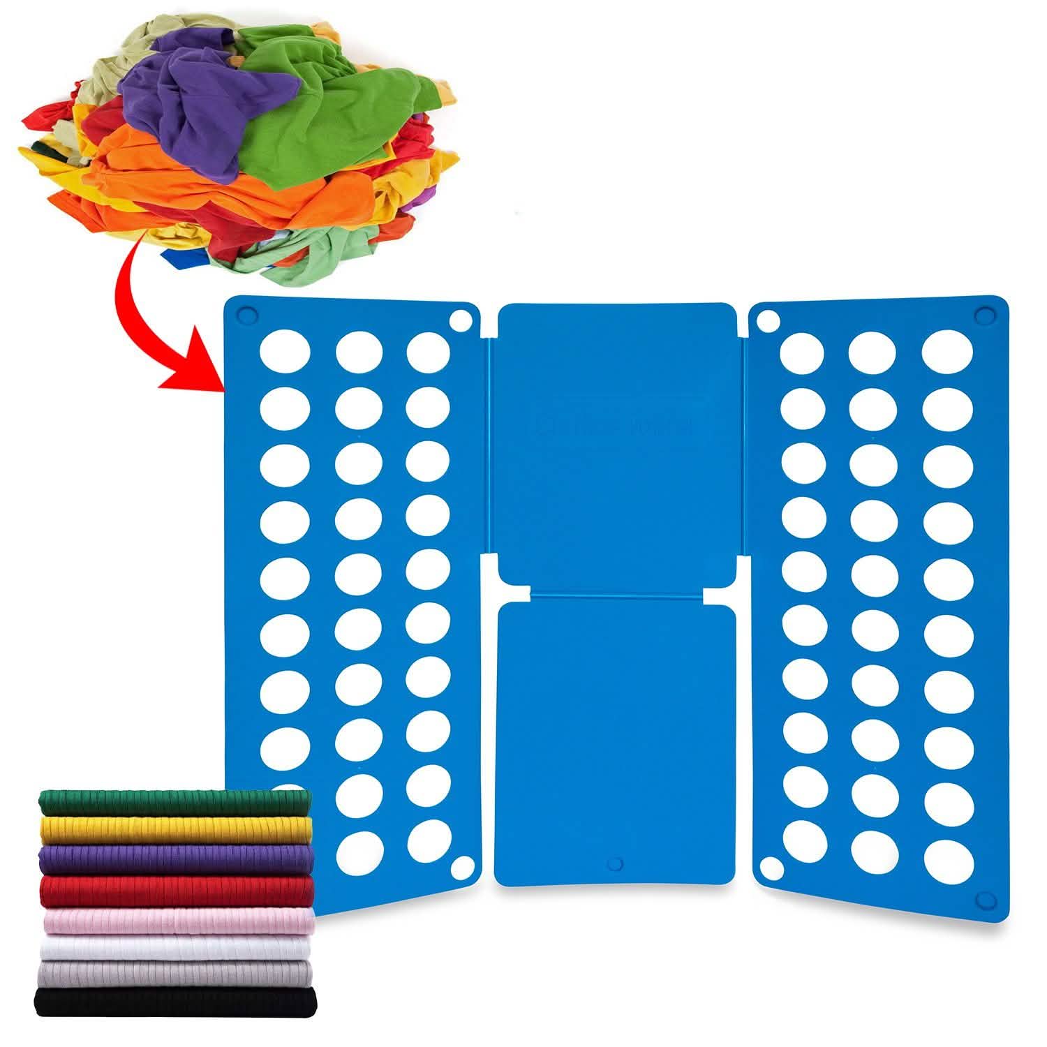 Shirt Folding Board Storage & Organization - Tophatter Daily Deals