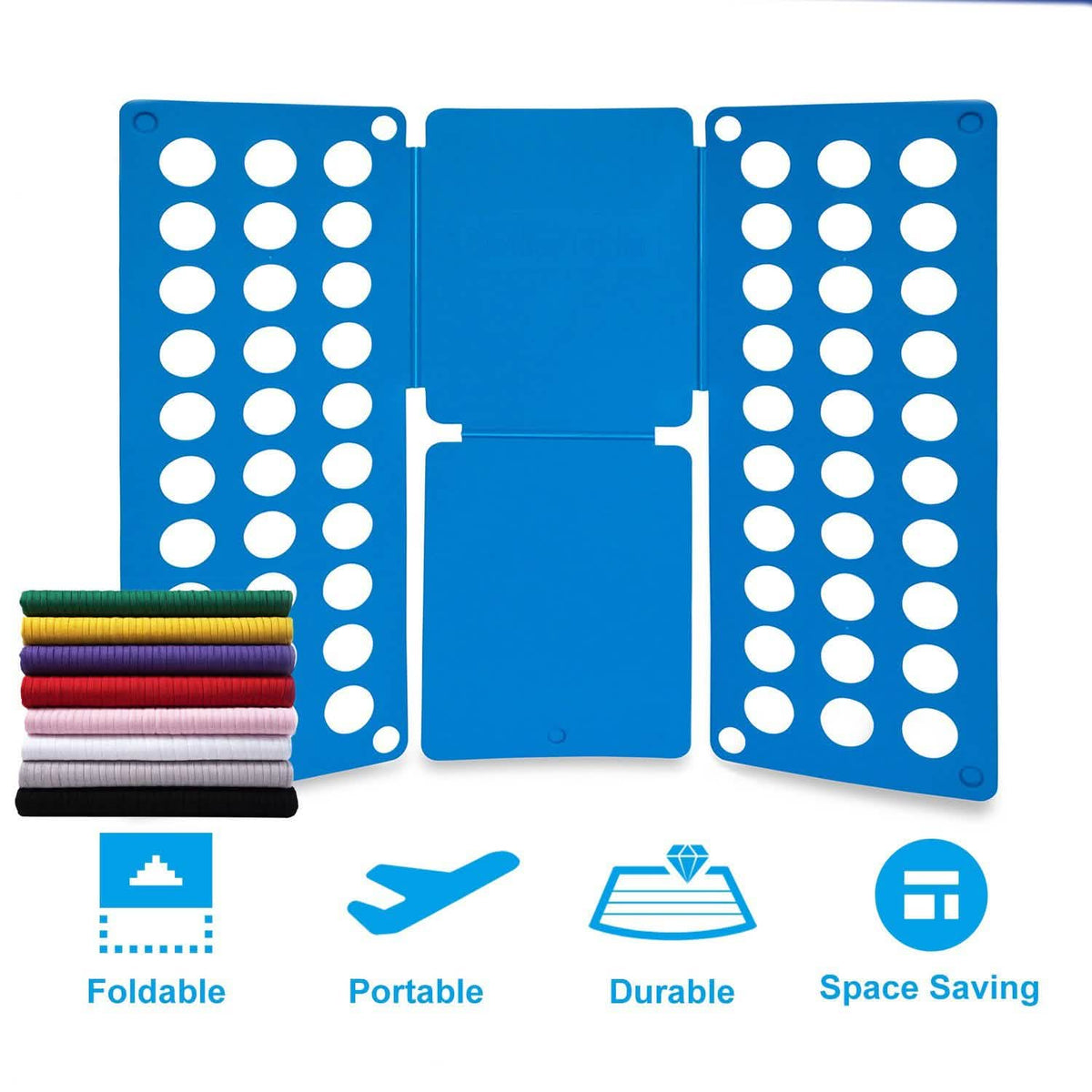 Shirt Folding Board Storage & Organization - Tophatter Daily Deals