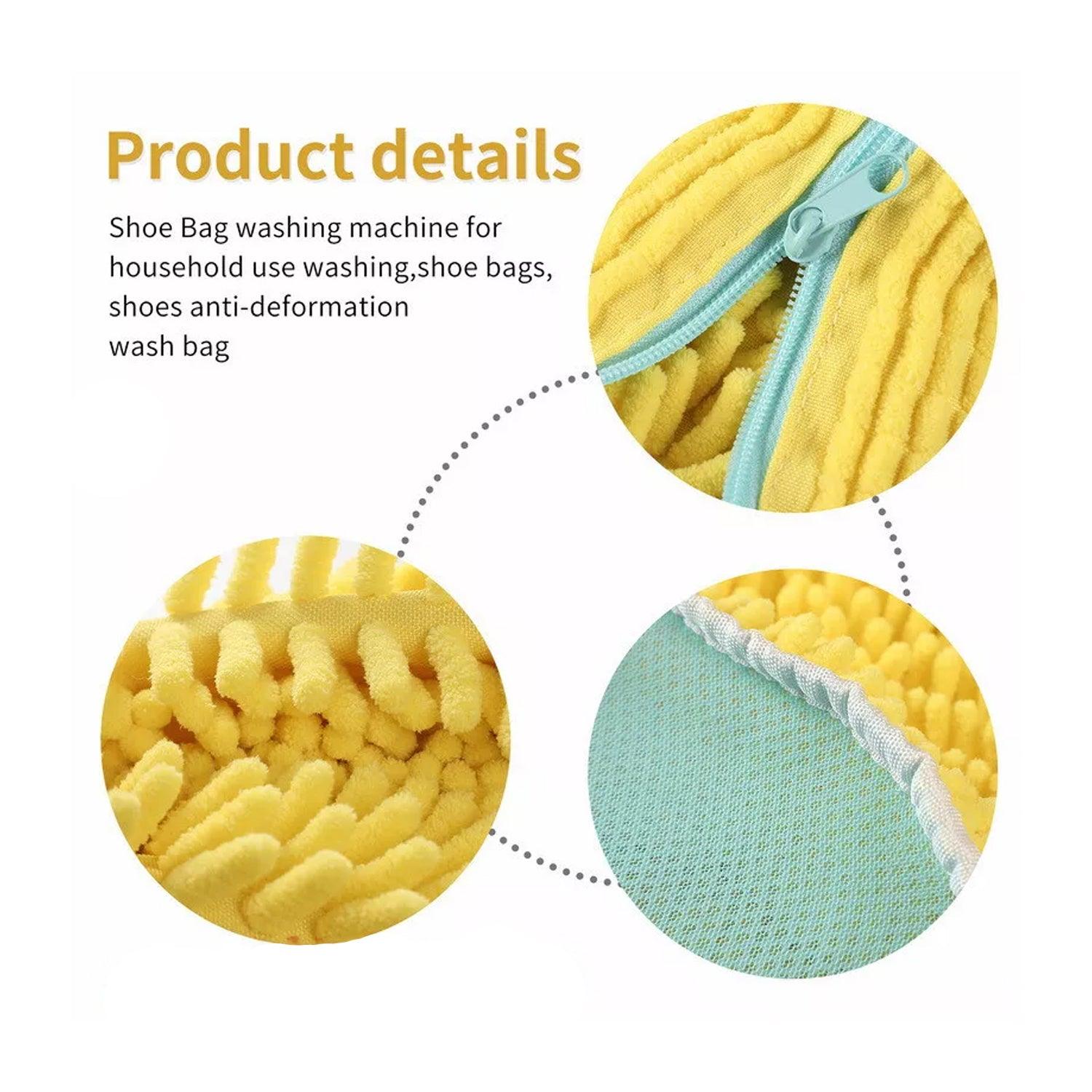 Shoe Washing Machine Bag - 1/2pcs Trainer Washing Bag Cleaning Laundry Shoe Bag Home - Tophatter Daily Deals