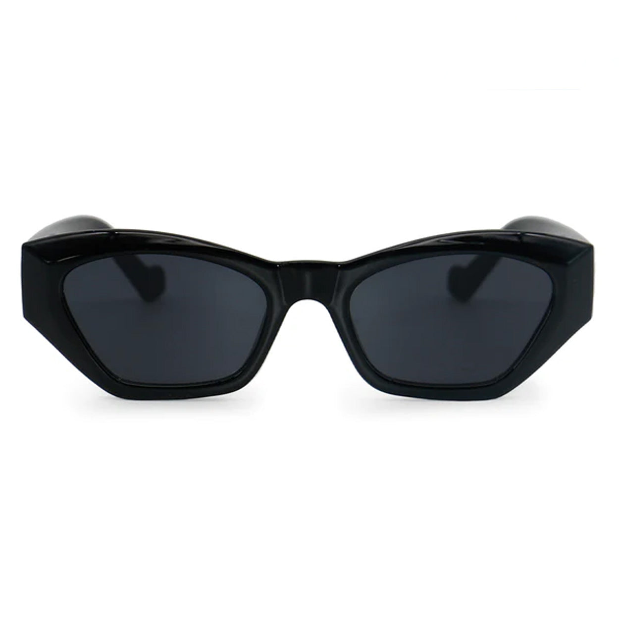 TopFoxx Bright as my Future - Women's Black Cateye Sunglasses Sunglasses - Tophatter Daily Deals