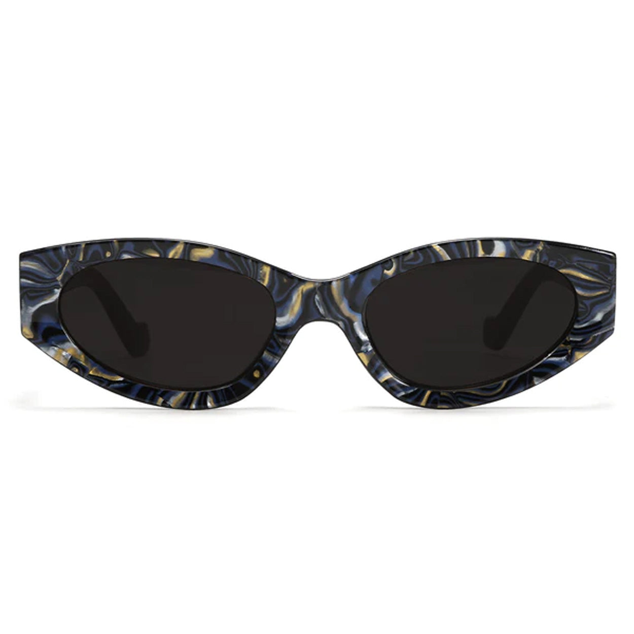 TopFoxx Kat x Money Moves - Dark Blue Women's Sunglasses Sunglasses - Tophatter Daily Deals