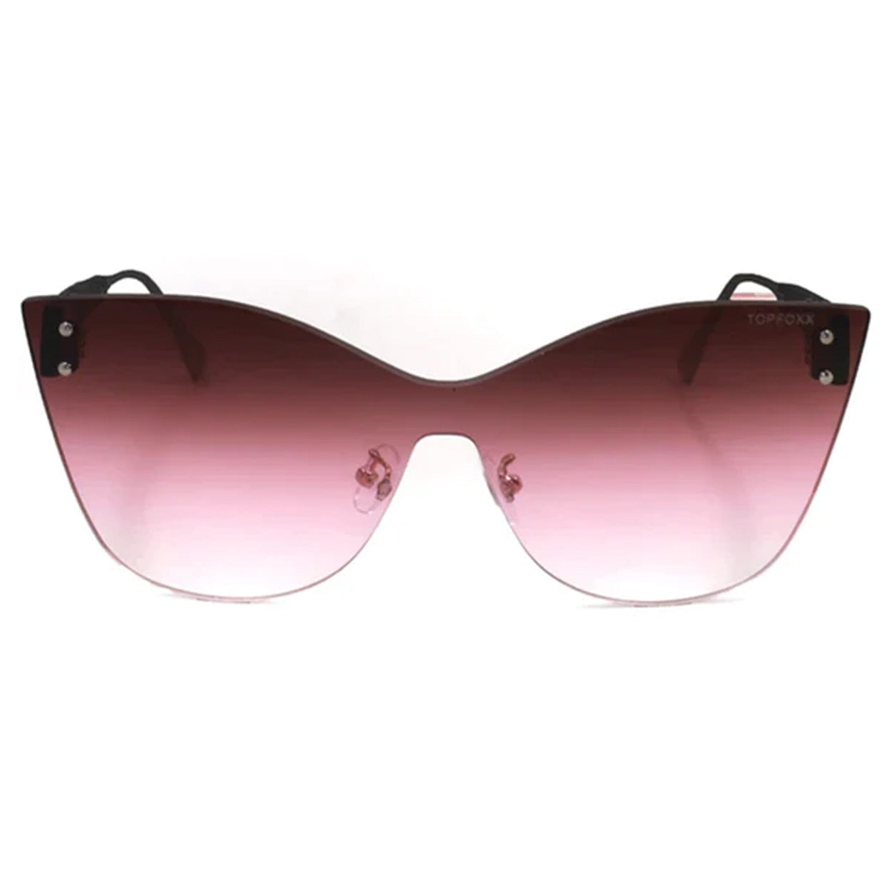 TopFoxx Sustainable Venice 2 - Faded Burgundy Women's Sunglasses Sunglasses - Tophatter Daily Deals