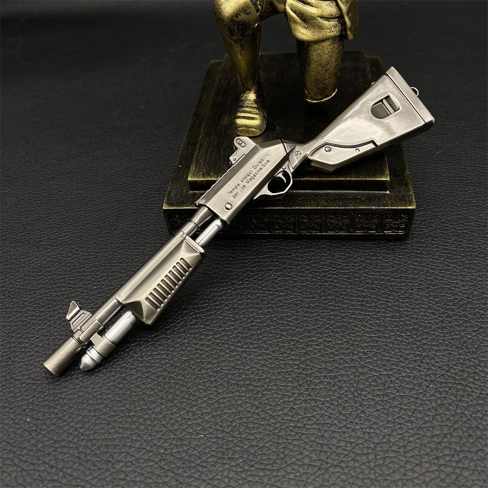 Miniature Metal Pump Shotgun 17CM/6.7" - Tophatter Daily Deals