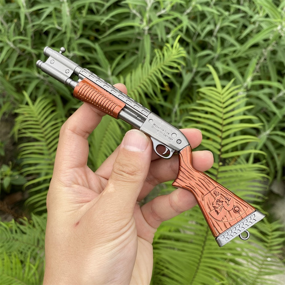 Miniature Metal OG Pump Shotgun 17CM/6.7" Pump ShotgunOnly - Tophatter Daily Deals