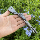 Miniature Metal Pump Shotgun 17CM/6.7" - Tophatter Daily Deals