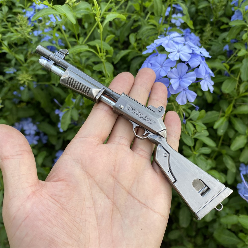 Miniature Metal Pump Shotgun 17CM/6.7" Shotgun Only - Tophatter Daily Deals