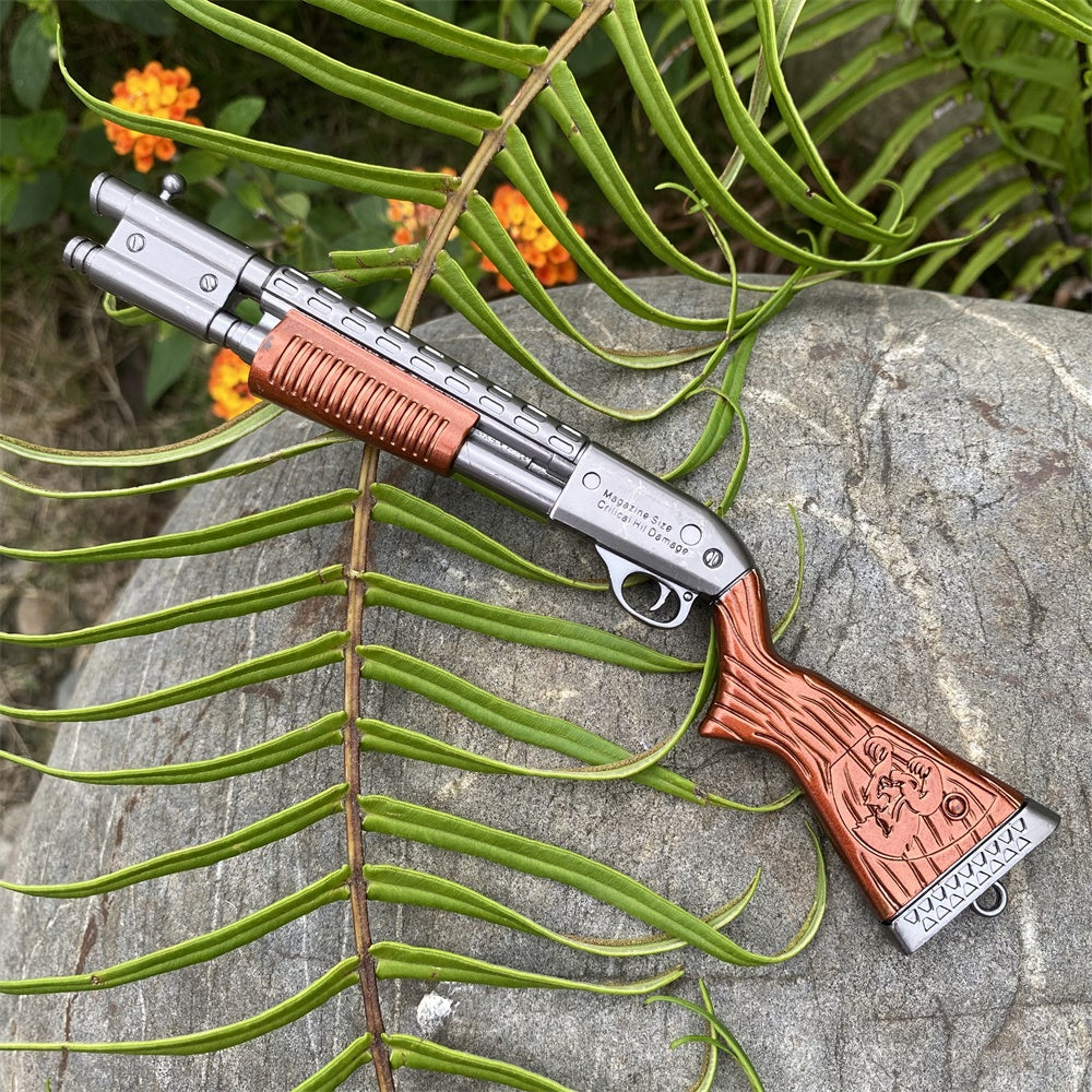 Miniature Metal OG Pump Shotgun 17CM/6.7" - Tophatter Daily Deals