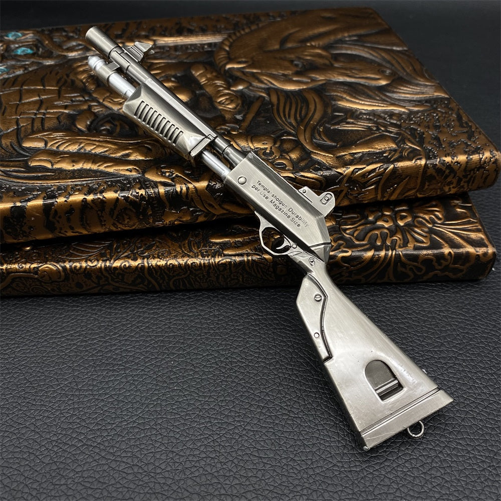 Miniature Metal Pump Shotgun 17CM/6.7" - Tophatter Daily Deals
