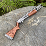 Miniature Metal OG Pump Shotgun 17CM/6.7" - Tophatter Daily Deals