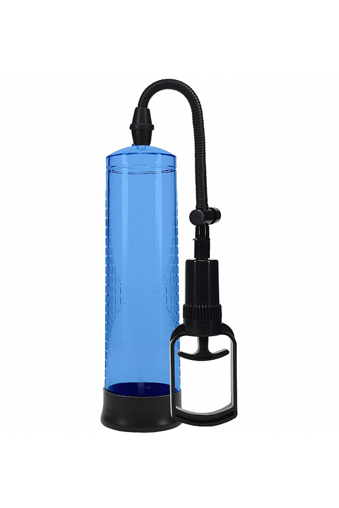 Shots Toys - Pumped - Basic Pump 2 Manual Penis Pump - Various Colors Blue Sex Toy - Tophatter Daily Deals