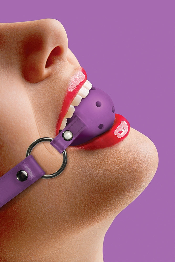 Ouch Ball Gag - Purple Free Gifts - Tophatter Daily Deals
