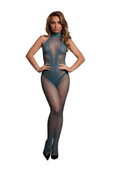 Shots Toys - Le Désir - DES026 - Crotchless Bodystocking - Various Colors - OS Blue OS Lingerie - Tophatter Daily Deals
