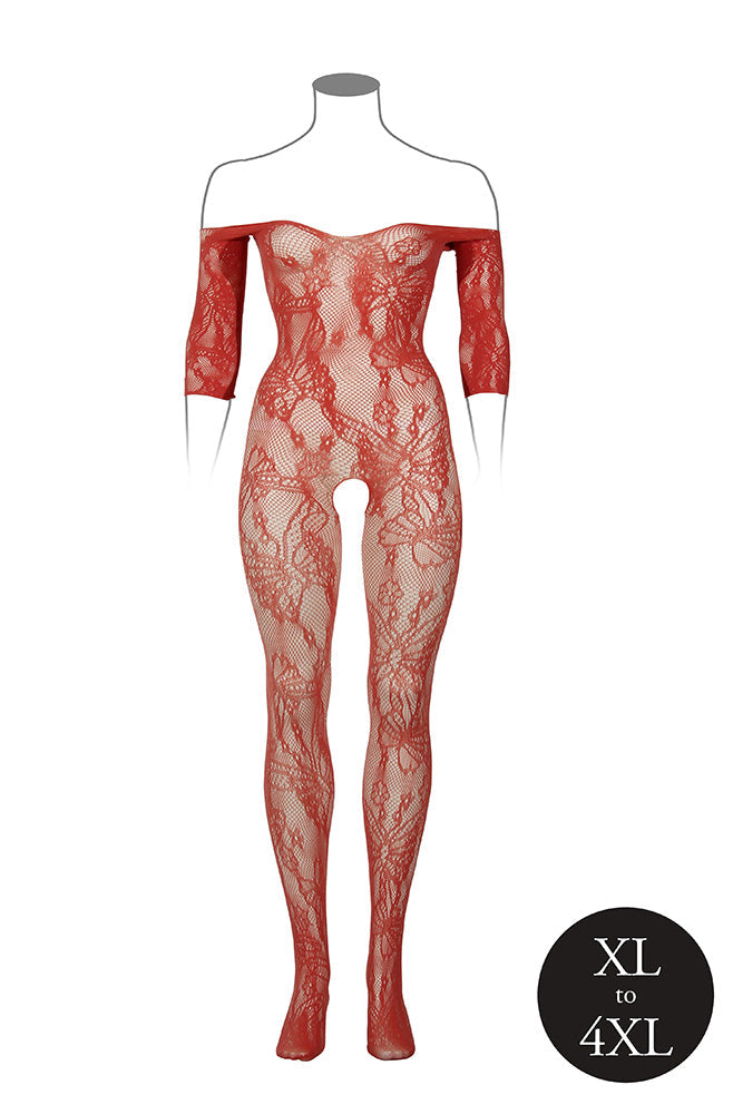Shots Toys - Le Désir - DES033X - Crotchless Bodystocking - Various Colors - OS/XL Lingerie - Tophatter Daily Deals