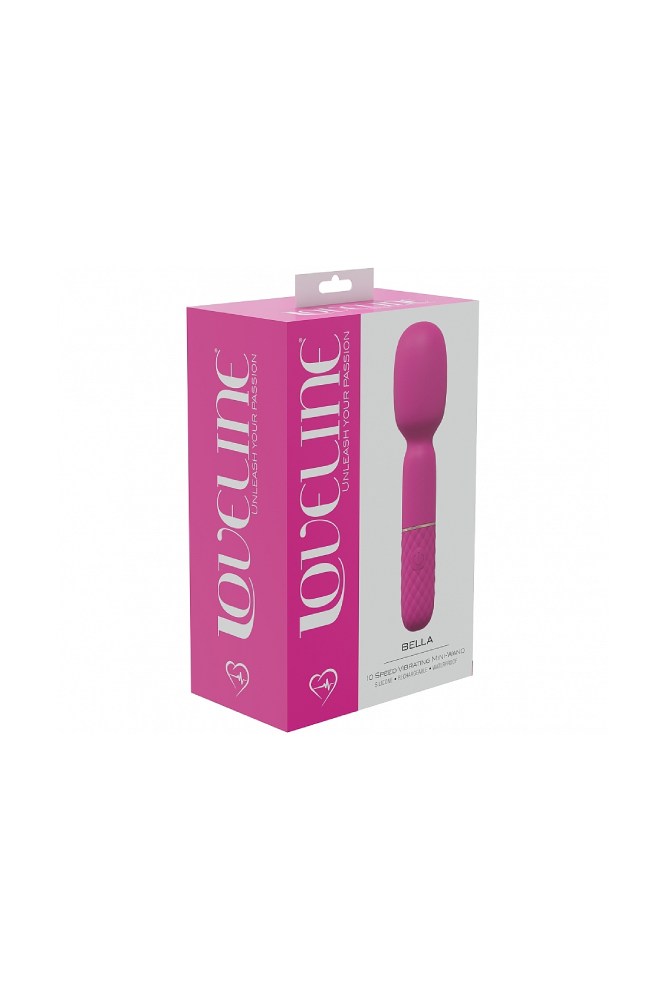 Shots Toys - Loveline - Bella Mini Wand Vibrator - Pink Sex Toy - Tophatter Daily Deals